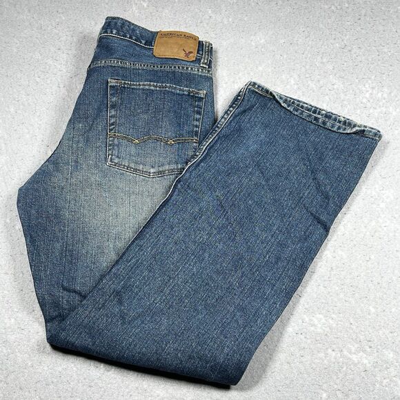 American Eagle Outfitters Other - American Eagle Original Bootcut Jeans 34x34 Mens 100% Cotton Medium Wash